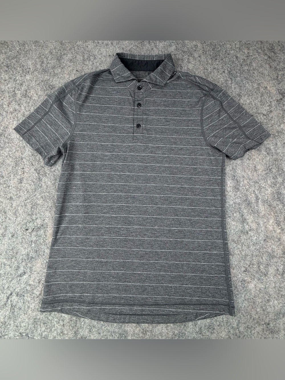 Lululemon | Evolution Polo Shirt | Grey | Men’s‎ Small